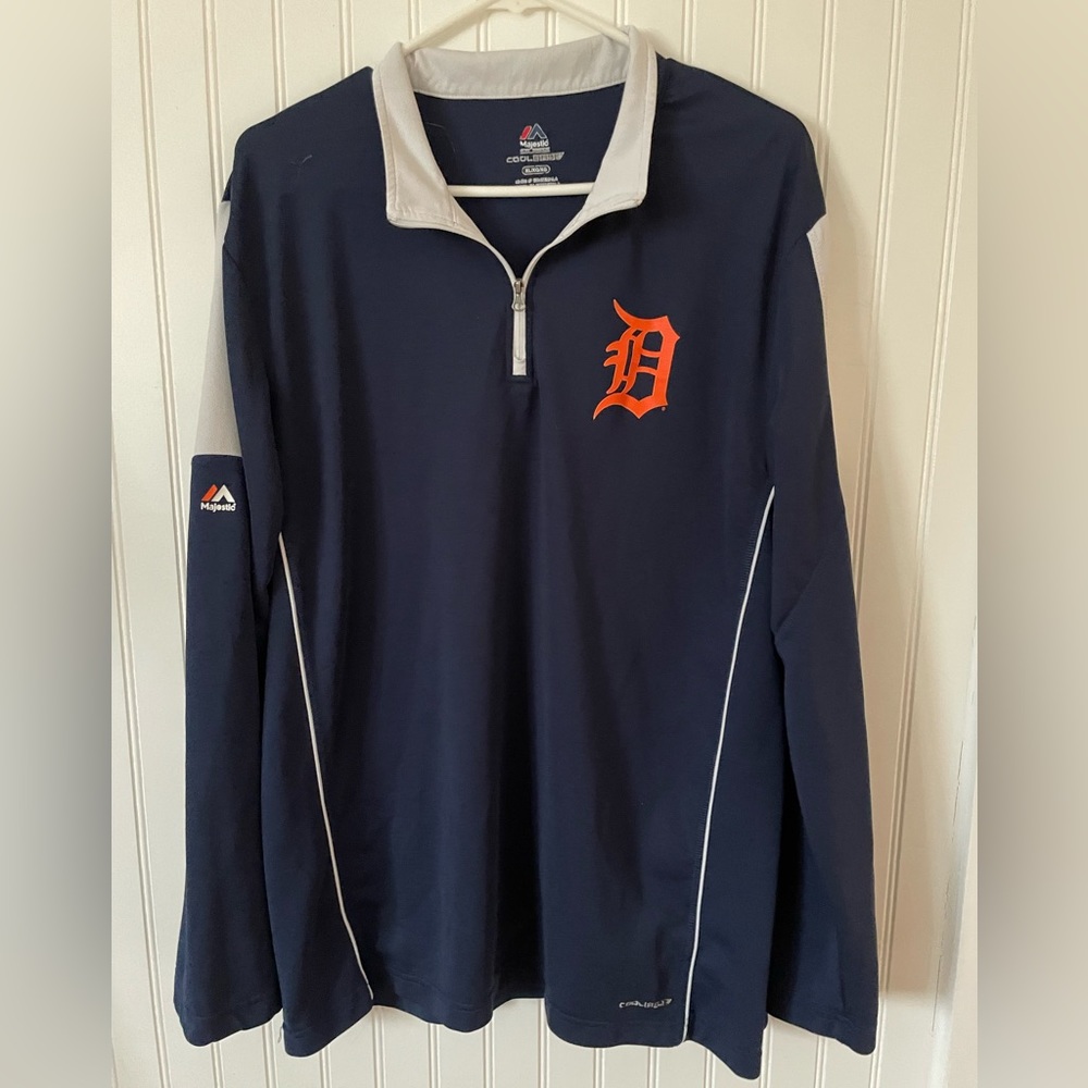Detroit Tigers Half Zip Pull over